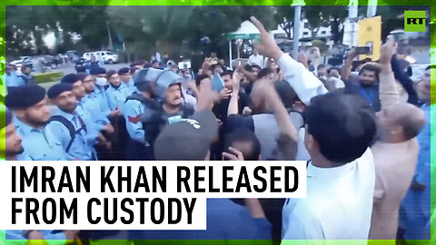 Rowdy Imran Khan supporters gather as former PM released from custody