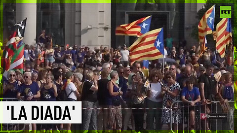 Thousands mark Catalan National Day by marching for independence