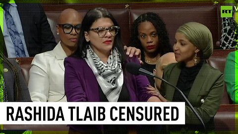 Democratic Rep. Rashida Tlaib censured for Israeli govt criticism