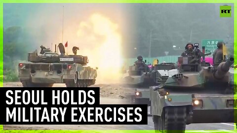 South Korea holds large-scale drills