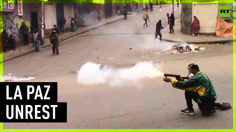 Fierce clashes break out in Bolivia