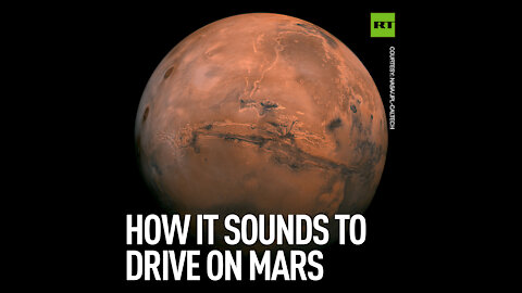 How it sounds to drive on Mars