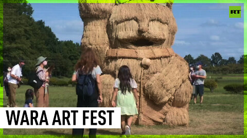 Straw all you want! Wara Art Festival takes place in Japan