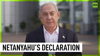 ‘We are at war’ – Benjamin Netanyahu to Israeli citizens