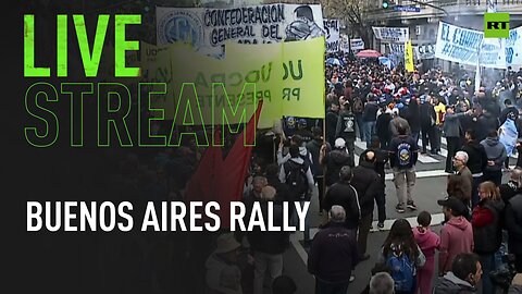 May Day rally in Buenos Aires | Argentines protest against Milei’s reforms