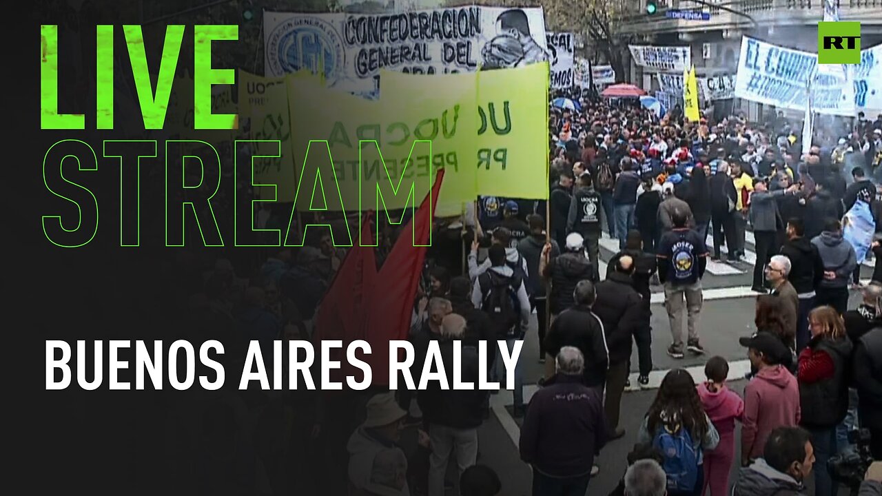 May Day Rally In Buenos Aires | Argentines Protest Against Milei’s Reforms