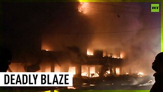 Massive fire at Karachi shopping center kills at least three