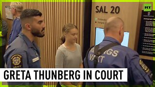 Greta Thunberg faces charges in Swedish court