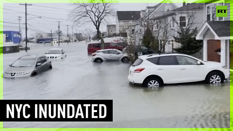 New York battered by flooding from winter storm