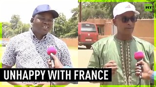 Locals in Niger slam France for looting Africa and losing fight against terrorism