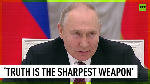 ‘RT banned in the West, because they are scared of the truth’ – Putin