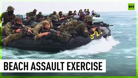 South Korean, US special forces infiltrate beach during drills