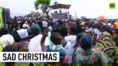 Displaced people of Congo town forced to celebrate Christmas in appalling humanitarian conditions