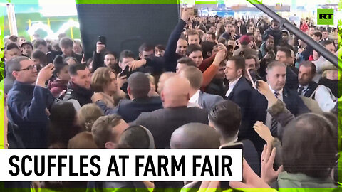 Protesters clash with Macron’s security at farm fair in Paris
