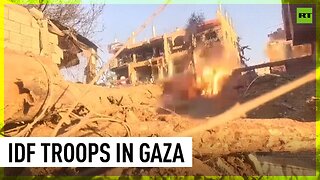 Israeli ground troops and naval forces target Hamas positions in Gaza | IDF video