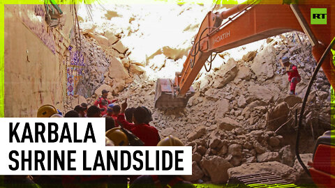 Landslide at Karbala shrine: Several people injured, some remain under rubble