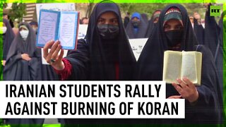 Plot by Swedish right-wing groups to burn Koran enrages Iranian students