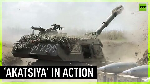 Russia’s ‘Akatsiya’ self-propelled gun on combat duty