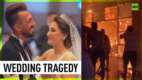 Devastating moment | Start of fire that killed hundreds at Iraqi wedding