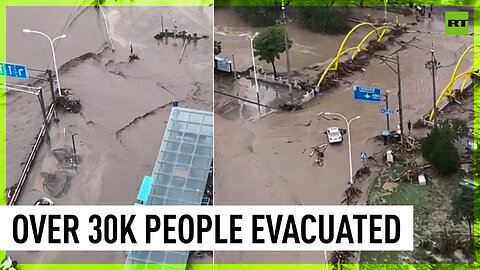 Thousands flee as Typhoon Doksuri hits Beijing