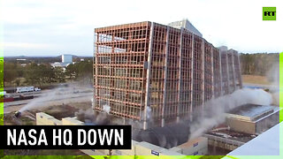 NASA demolishes HQ building in Alabama