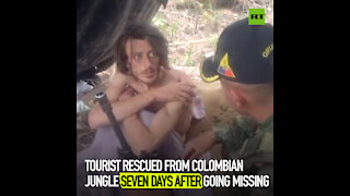 German tourist lost in Colombian jungle for a week