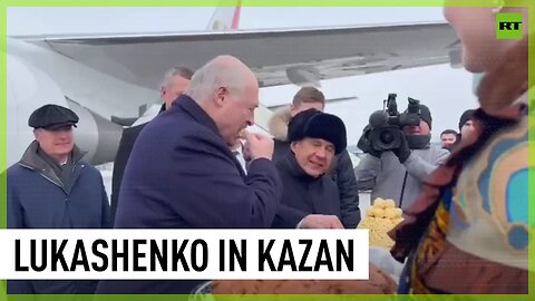 Lukashenko receives warm welcome in Kazan ahead of 'Games of the future'