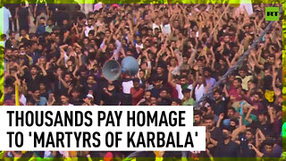 Remembering the 'Martyrs of Karbala' | Thousands join procession of mourning in Kashmir