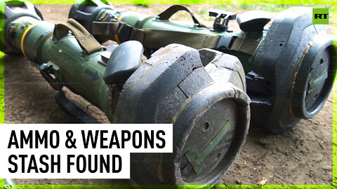Russian troops find stashes of foreign ammo and weapons in Ukraine