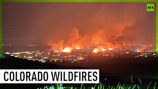 Colorado engulfed by WILDFIRES, mass evacuation ordered