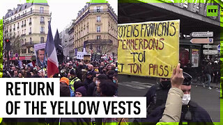 Yellow Vest protesters make comeback in rally against cost-of-living pains