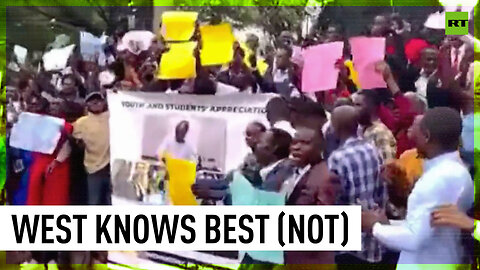 Ugandans protest against US interference in country’s internal affairs