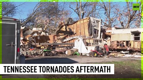 ‘I hope nobody was in those houses’ | Deadly storms and tornadoes hit Tennessee