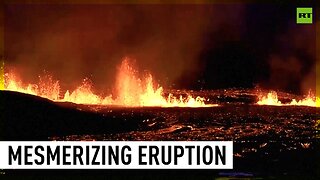 Icelandic Volcano erupts again