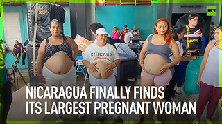 Nicaragua finally finds its largest pregnant woman