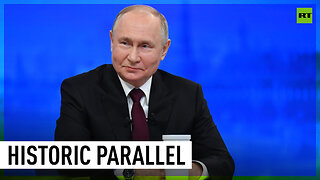 Putin about who Western public figures want to be and who they really are
