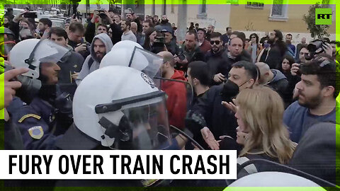 Mass unrest in Greece over deadly train crash
