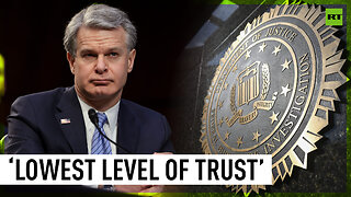 FBI director grilled over historically low levels of trust in federal agency