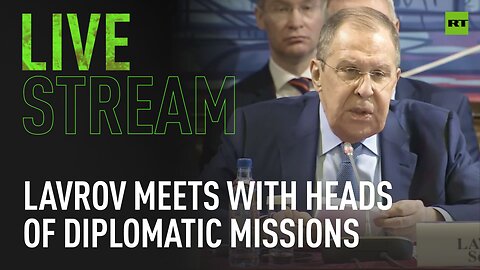 Lavrov meets with heads of diplomatic missions in Moscow
