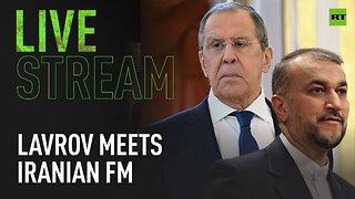 Lavrov meets Iranian FM Hossein Amir-Abdollahian