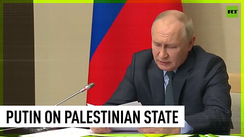 Russia stands for establishment of full-fledged Palestinian state - Putin