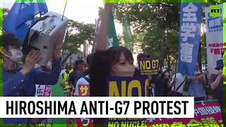 Anti-G7 rally held in Hiroshima