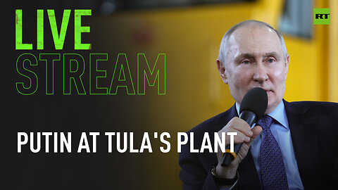 Putin speaks to Tula railway engineering plant’s workers