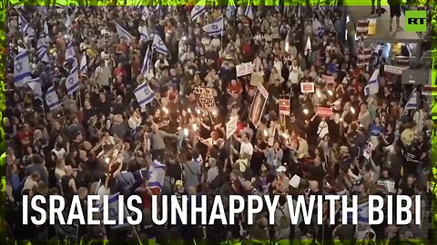 Massive anti-Netanyahu protest in Tel Aviv