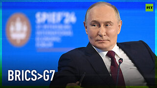 BRICS countries' GDP is bigger than GDP of G7 – Putin