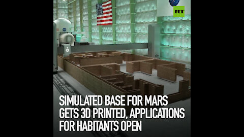 Simulated base for Mars gets 3D printed, applications for habitants open