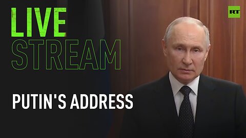 Putin delivers address on latest developments in Russia