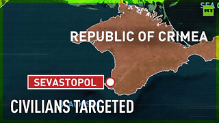 3 dead in Ukrainian attack on Sevastopol civilian infrastructure