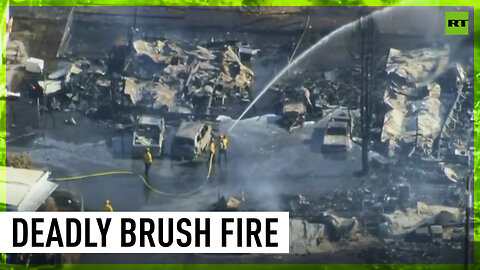 Brush fire kills two in Washington State