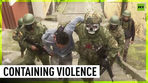 Ecuador increases military presence amid spike in violence